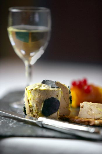 Le foie gras et le piment d'Espelette